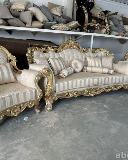 Диван с креслами 1164 в классическом стиле – купить в Дагестане — купить в Дагестане — фото 1