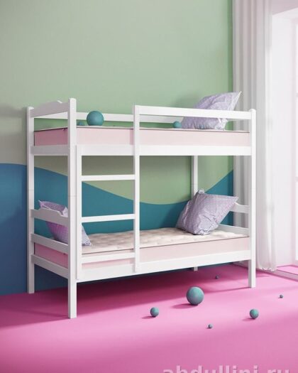 Детская кровать Тандем 1175 из массива бука в Дагестане — купить в Дагестане