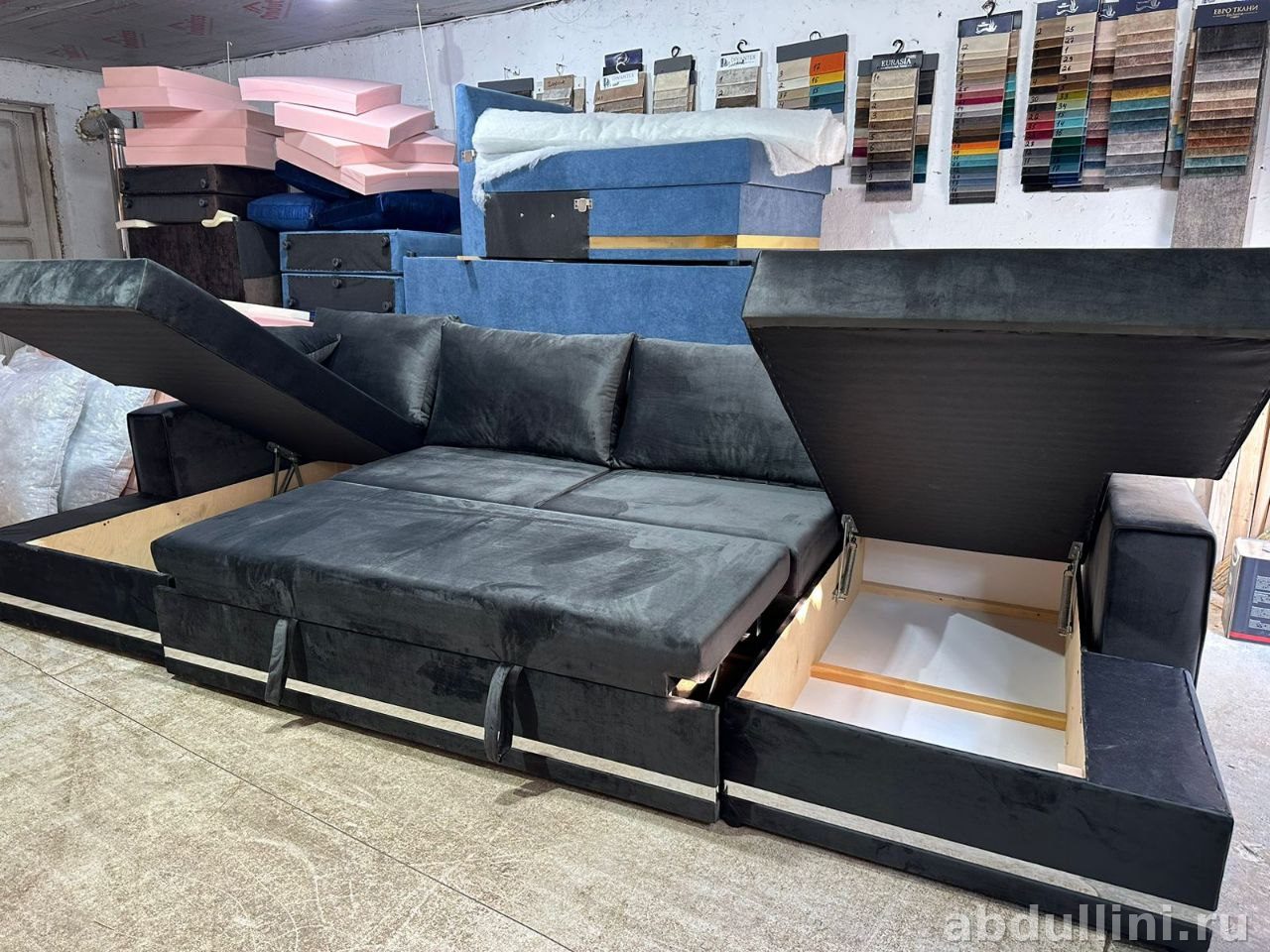 Модульный диван 1198 с ящиками для хранения в Дагестане — купить в Дагестане — фото 2