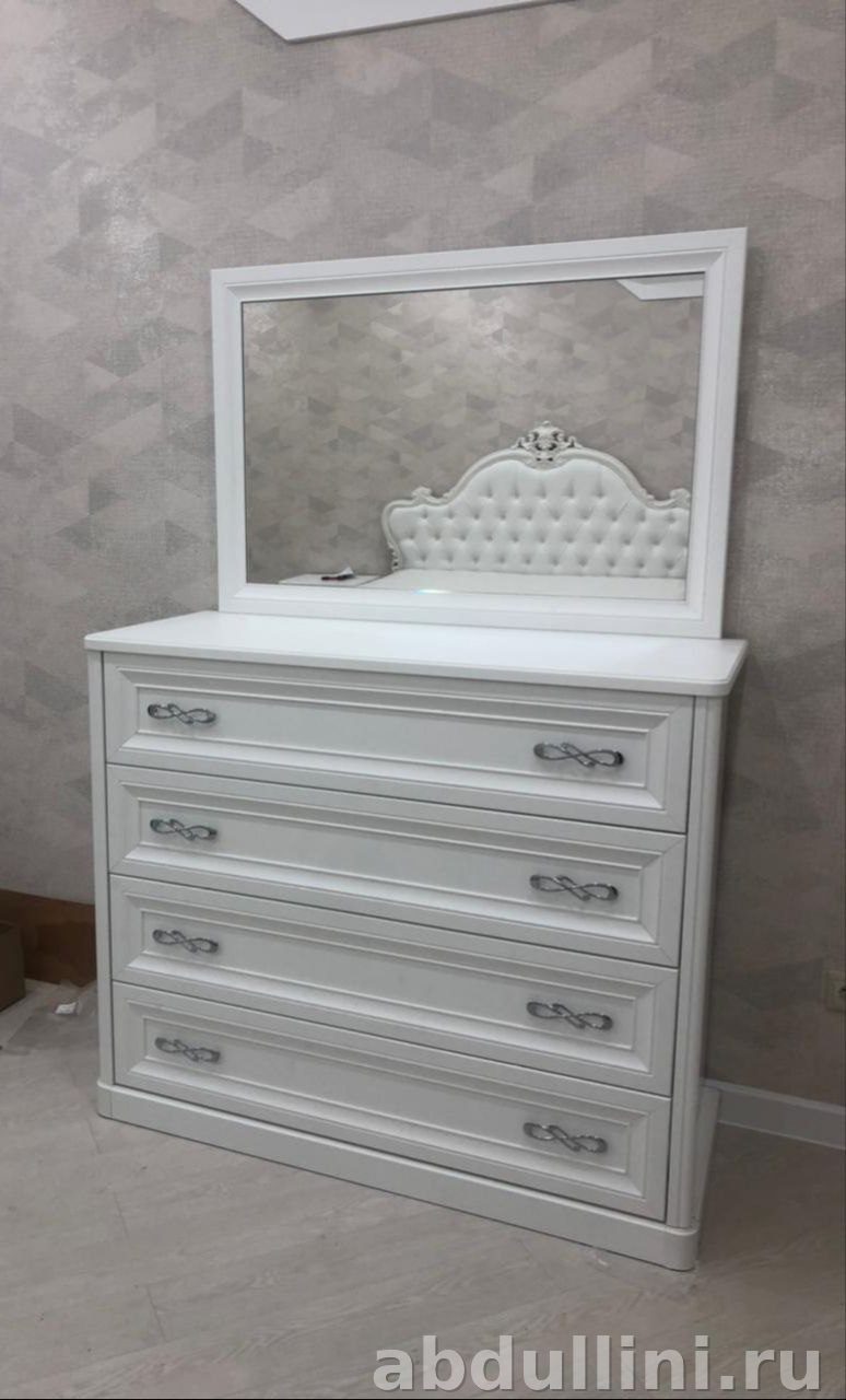 Мебельный гарнитур «Мишель» 5 дверей белый матовый — купить в Дагестане — фото 3