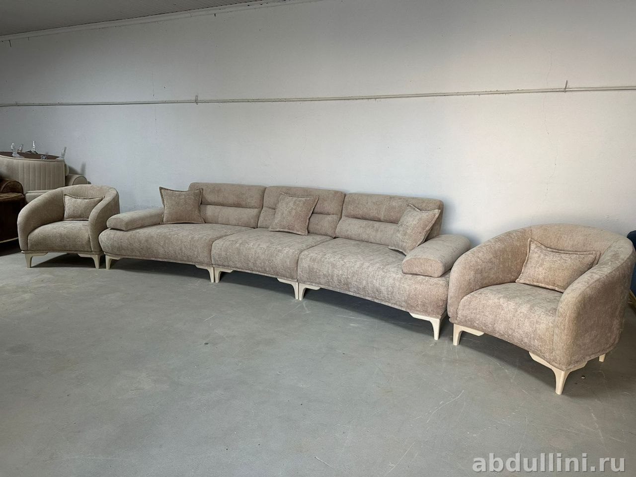 Диван с креслами 1217 в Дагестане — мебель на заказ — купить в Дагестане — фото 1