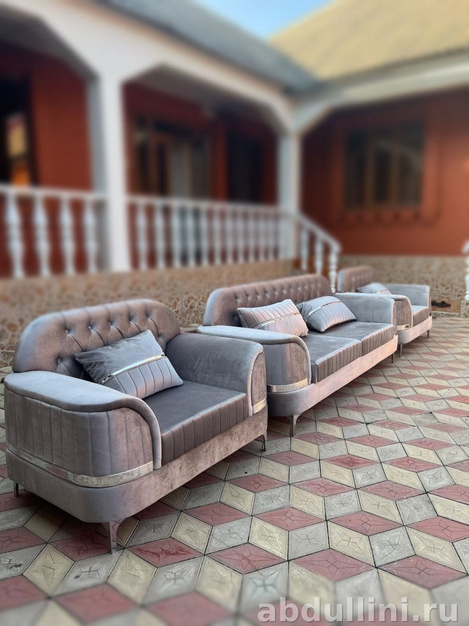 Мебель Манго: диван и кресла в стиле капитоне в Дагестане — купить в Дагестане — фото 2