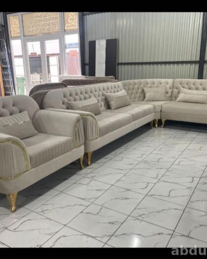 Угловой диван с креслом 1️⃣3️⃣4⃣6⃣ — купить в Дагестане (разные размеры) — купить в Дагестане — фото 1