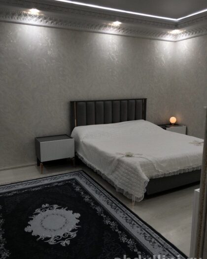 Комплект мебели Бэлла: кровать, шкаф, тумбочки, столик в Дагестане — купить в Дагестане — фото 1