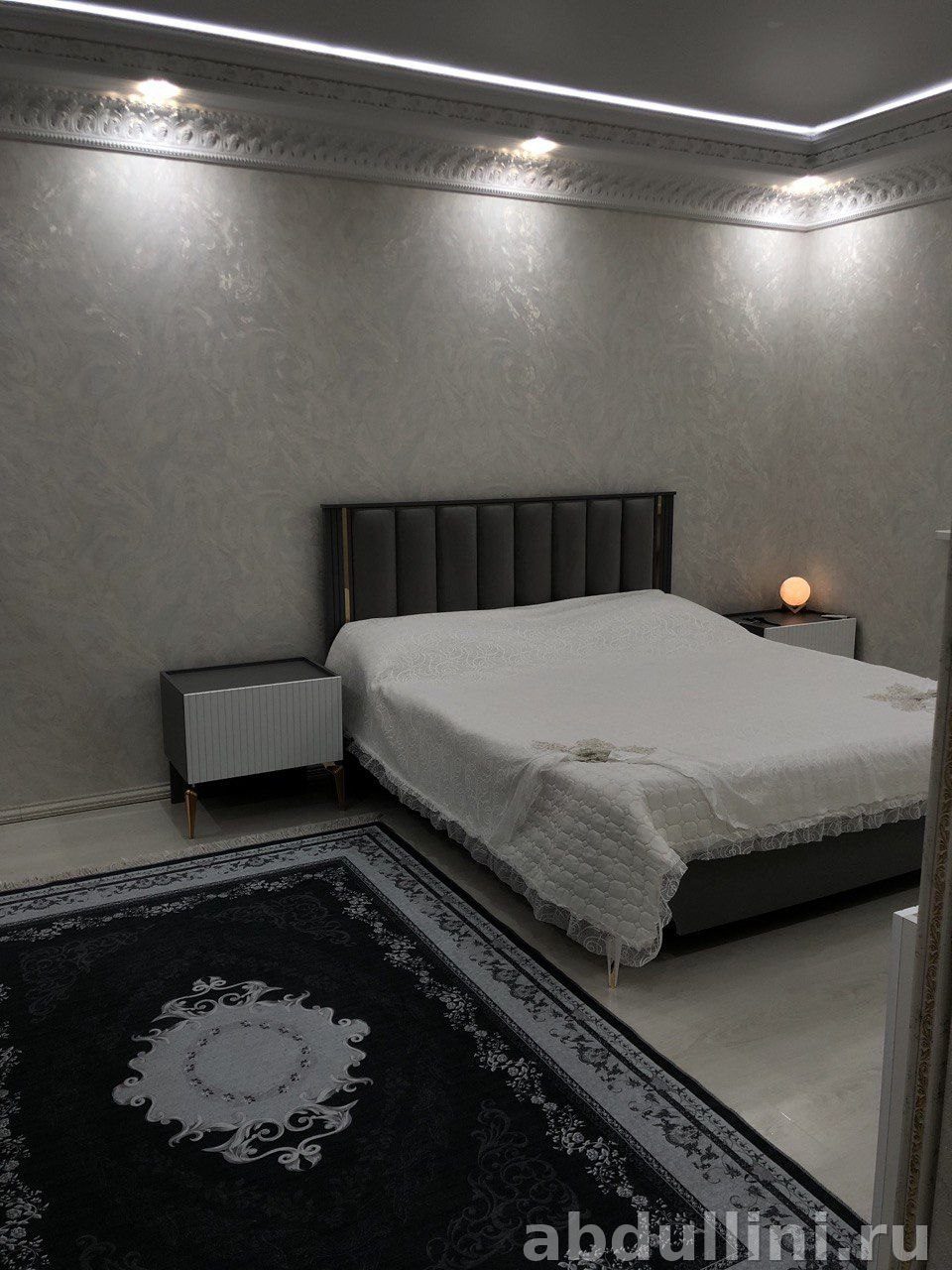 Комплект мебели Бэлла: кровать, шкаф, тумбочки, столик в Дагестане — купить в Дагестане — фото 1