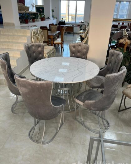 Круглый стол и стулья 1440 — купить в Дагестане — купить в Дагестане — фото 1