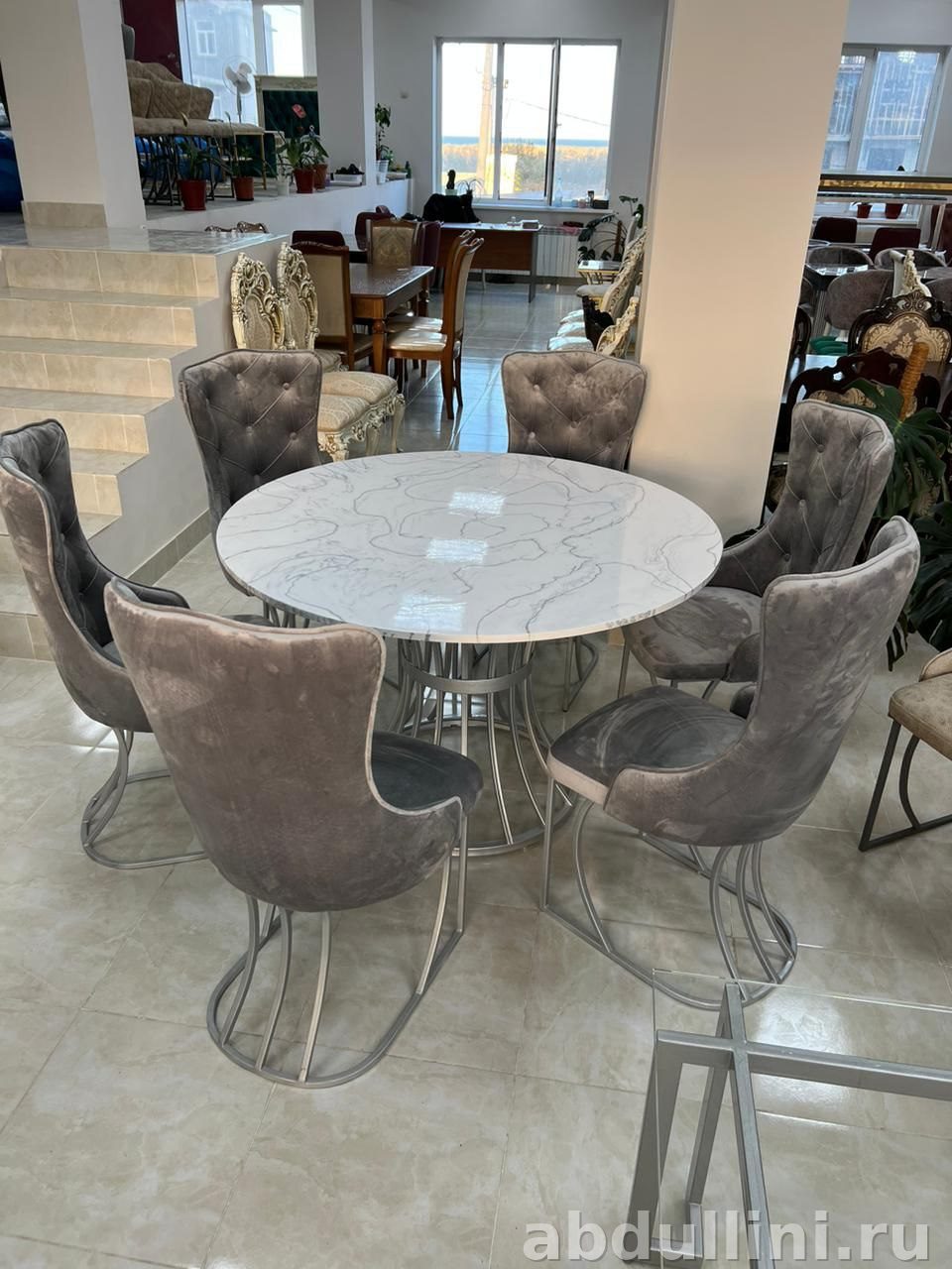 Круглый стол и стулья 1440 — купить в Дагестане — купить в Дагестане — фото 1