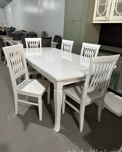 Стол раздвижной 200/240 с 6 стульями — купить в Дагестане (размер 200/240) — купить в Дагестане