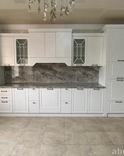 Кухонный гарнитур «Севилья» белый матовый — купить в Дагестане — купить в Дагестане