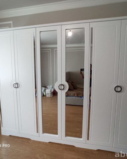 Шкаф 'Мая' белый с зеркалами — купить в Дагестане — купить в Дагестане