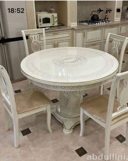 Обеденный комплект 1481: стол и 4 стула в Дагестане (4 стула) — купить в Дагестане