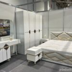 Спальня «Мия» 4 дв. белый с золотом — купить в Дагестане — купить в Дагестане