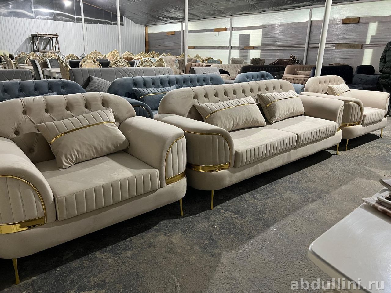 Диван и кресло 1628 в стиле неоклассика купить в Дагестане — купить в Дагестане