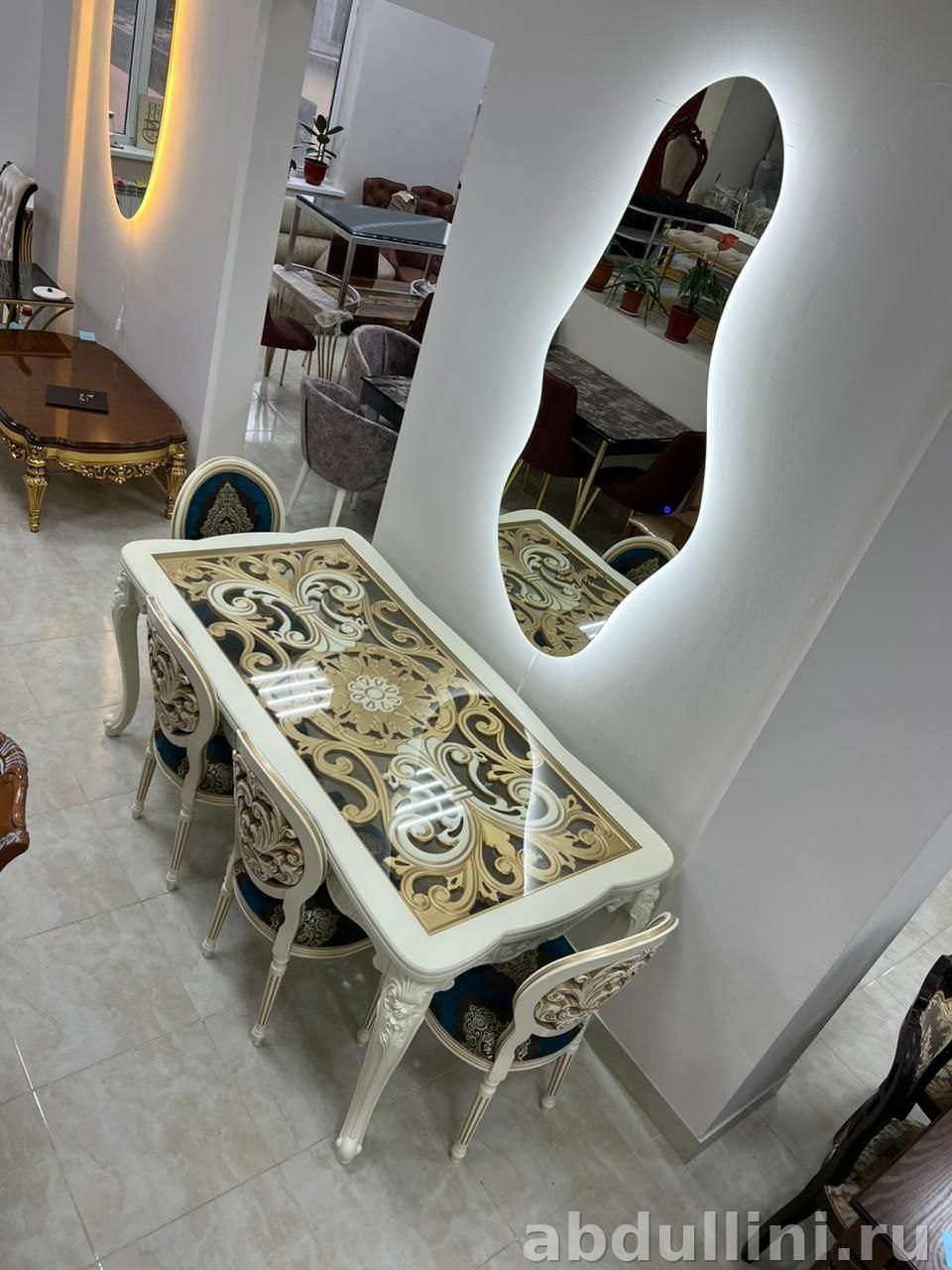 Обеденный стол и стулья в классическом стиле — купить в Дагестане — купить в Дагестане — фото 4