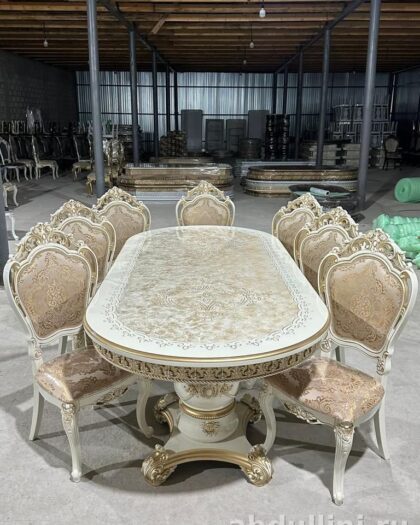 Стол раздвижной 200/240 и стулья в Дагестане (200/240 см) — купить в Дагестане