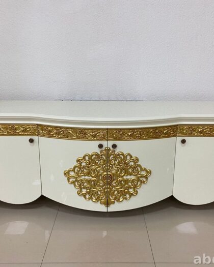 Тумба Маркиза 1742 — классика с золотистой отделкой в Дагестане — купить в Дагестане
