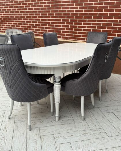 Купить мебель 1️⃣8️⃣3️⃣3️⃣ в Дагестане: стол и стулья в неоклассике — купить в Дагестане