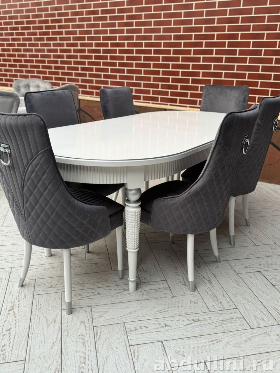 Купить мебель 1️⃣8️⃣3️⃣3️⃣ в Дагестане: стол и стулья в неоклассике — купить в Дагестане