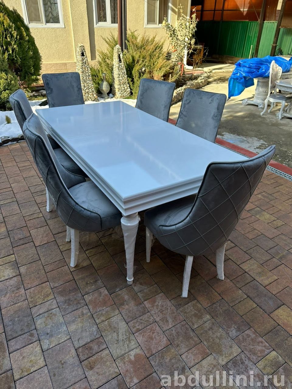 Купить обеденный стол 1839 с 6 стульями в Дагестане — купить в Дагестане — фото 1