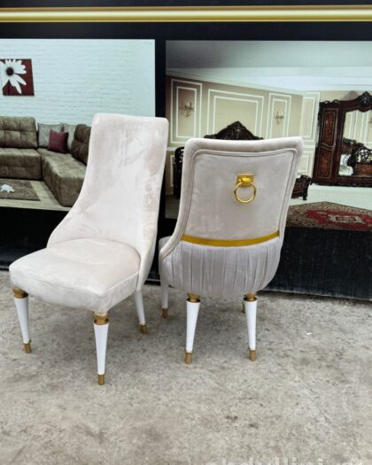 Стулья 1843 в стиле неоклассика с золотистыми элементами — купить в Дагестане