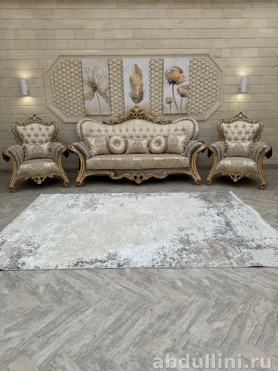 Диван и два кресла 1️⃣8️⃣6️⃣7️⃣ — мебель на заказ в Дагестане (1867) — купить в Дагестане — фото 1