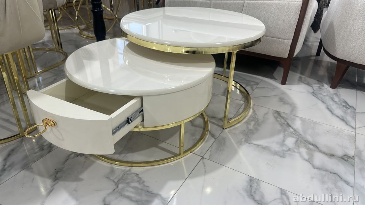 Журнальный комплект 1921: стильные столики в Дагестане — купить в Дагестане — фото 2