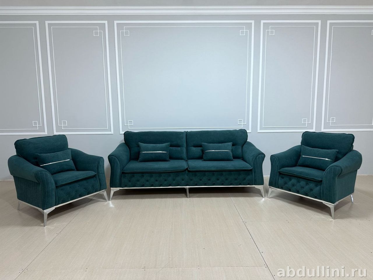 Комплект мебели Эмилия: диван и кресла в Дагестане — купить в Дагестане