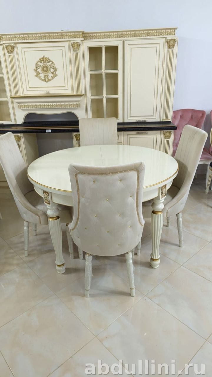 Стол и стулья Афина 2006 в Дагестане — мебель в стиле неоклассика — купить в Дагестане — фото 4