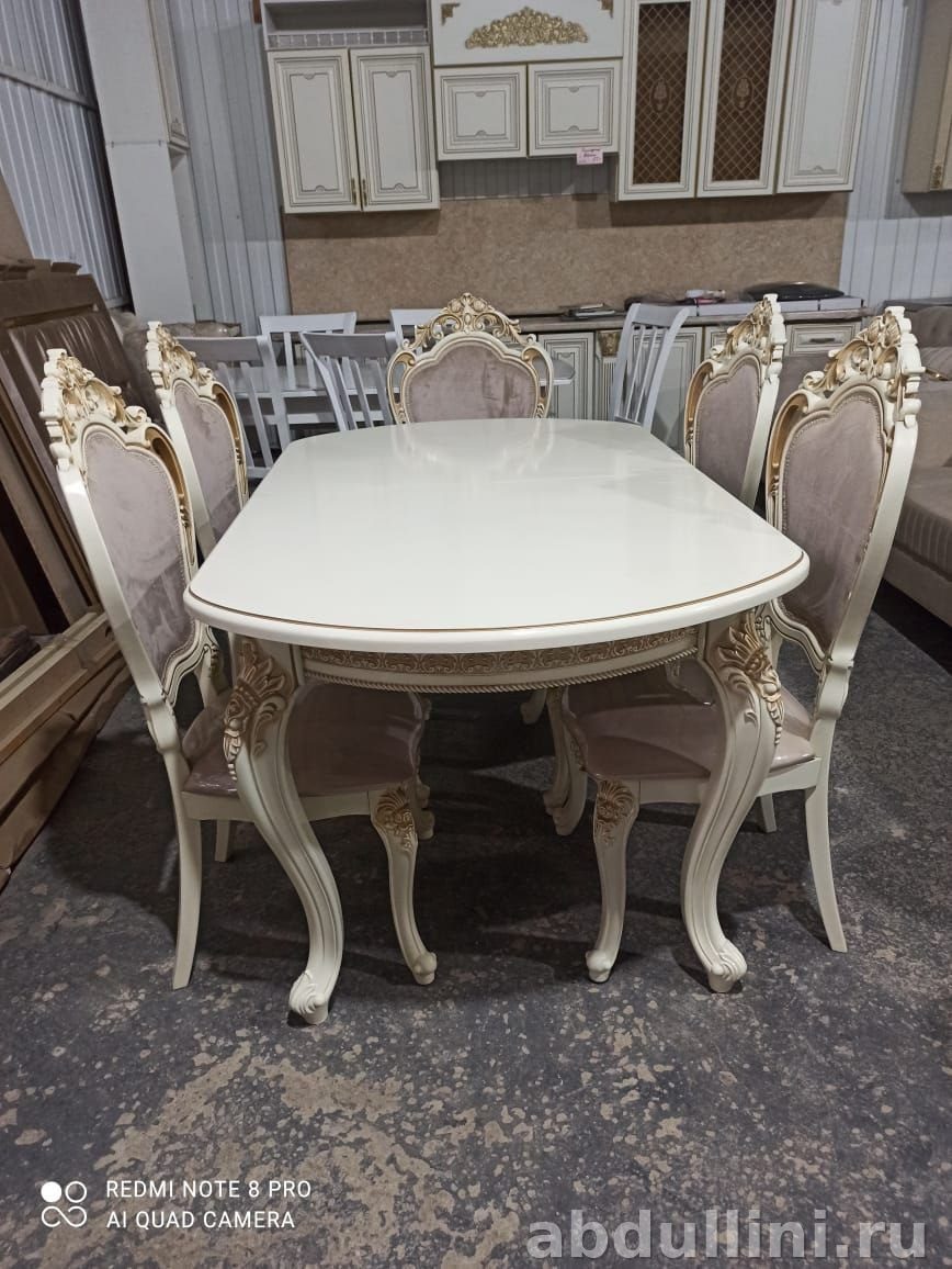 Купить обеденный стол и стулья 2️⃣0️⃣2️⃣0️⃣ в Дагестане (2020) — купить в Дагестане — фото 1