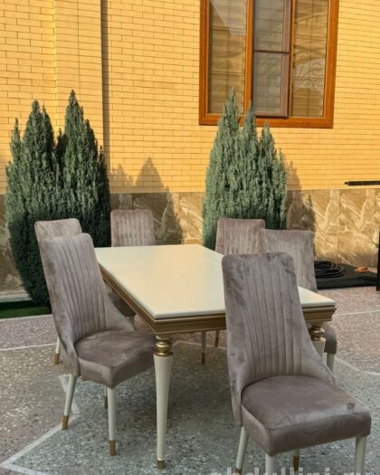 Стол Италия-раскладной с 6 стульями — купить в Дагестане (Италия) — купить в Дагестане