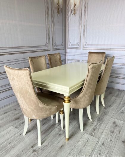 Стол Монако с 6 стульями — купить в Дагестане — купить в Дагестане — фото 1