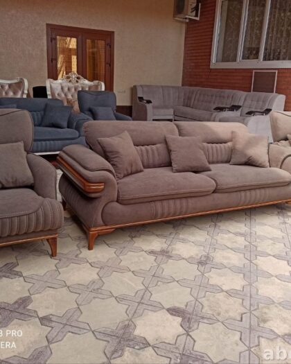 Мягкая мебель Эстель: диван и два кресла в Дагестане — купить в Дагестане — фото 1