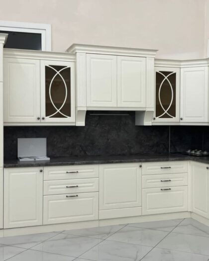 Кухонный гарнитур «Элегия» в Дагестане — светлый крем, классика Размер, цена — купить в Дагестане