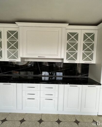 Кухонный гарнитур Римини белый — мебель на заказ в Дагестане — купить в Дагестане