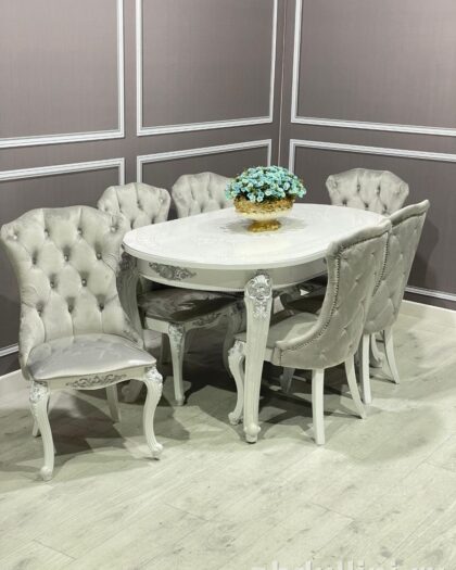 Обеденный стол 2177 с шестью стульями — купить в Дагестане — купить в Дагестане