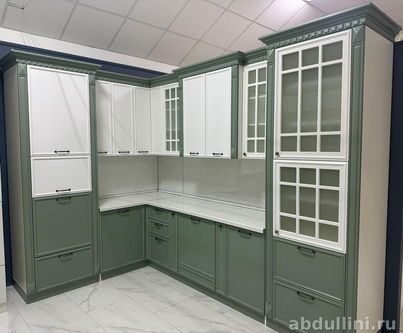 Кухонный гарнитур 2204 Луна от фабрики Арида в Дагестане