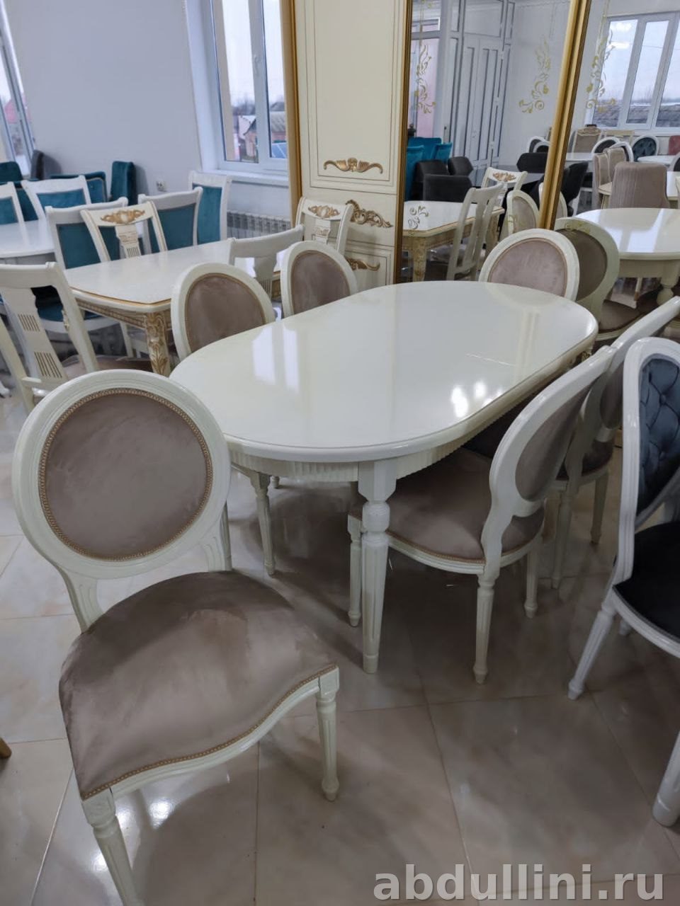 Обеденный стол 2245 с 6 стульями — купить в Дагестане 6 стульев — купить в Дагестане — фото 2