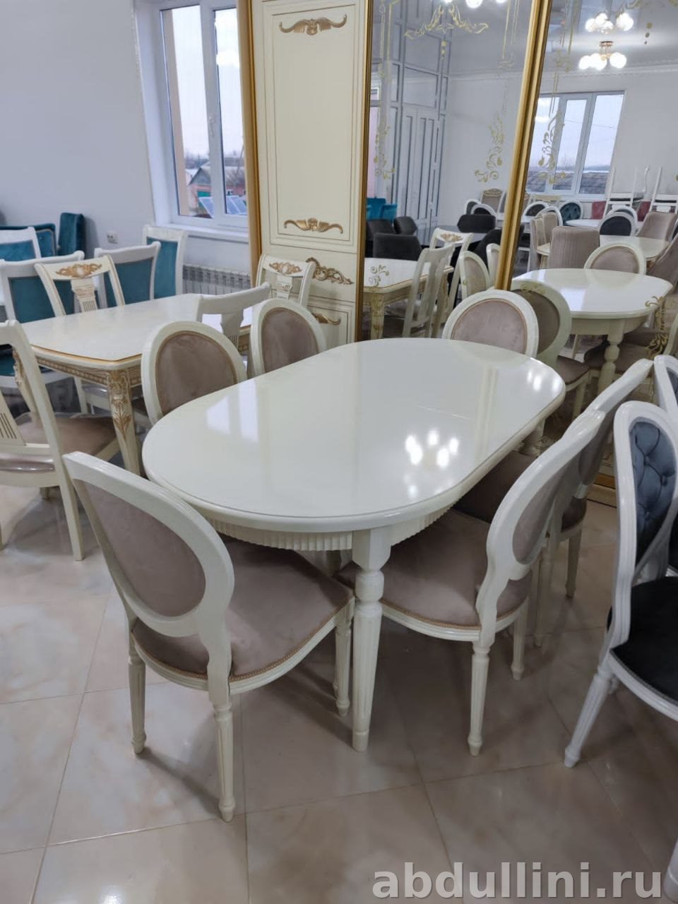 Обеденный стол 2245 с 6 стульями — купить в Дагестане 6 стульев — купить в Дагестане — фото 4