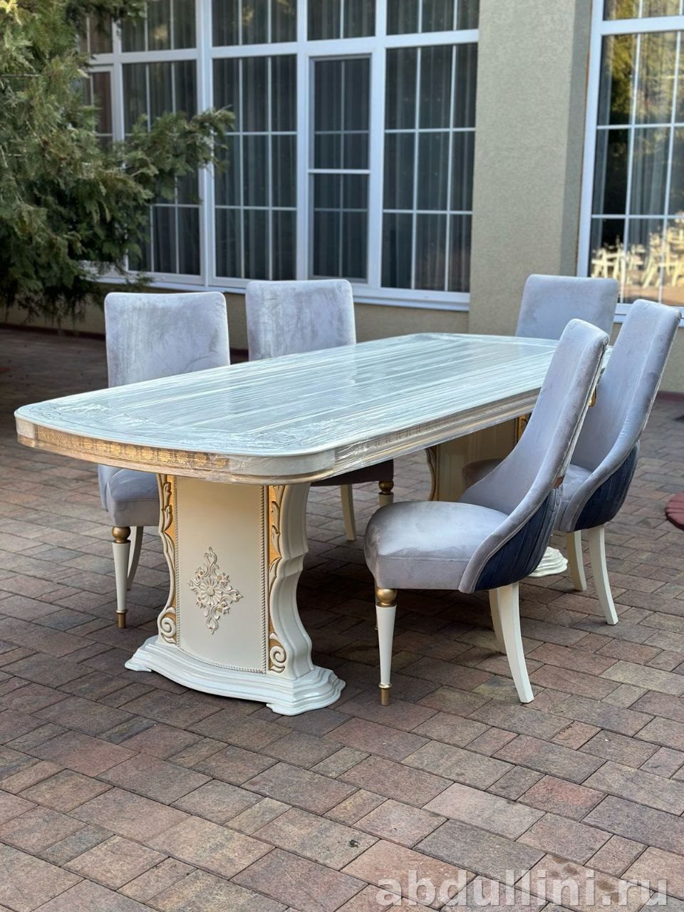 Обеденный стол 2309 с 6 стульями — купить в Дагестане — купить в Дагестане — фото 1