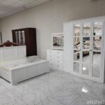 Кровать 2331 с комодом и шкафом — купить в Дагестане цвет белый — купить в Дагестане