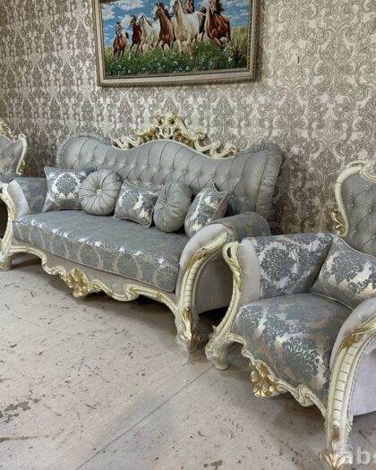 Диван 'Королевская' с креслами — купить в Дагестане — купить в Дагестане — фото 1