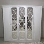 Шкаф 2353 Бьянка-5 — вместительный шкаф для одежды в белом цвете — купить в Дагестане