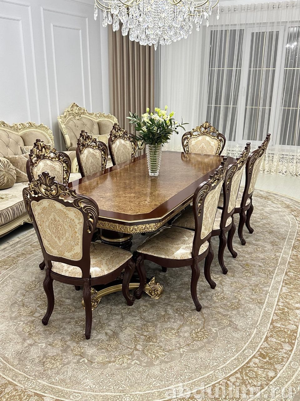 Обеденный стол Голд и стулья Шейх — купить в Дагестане — купить в Дагестане — фото 3