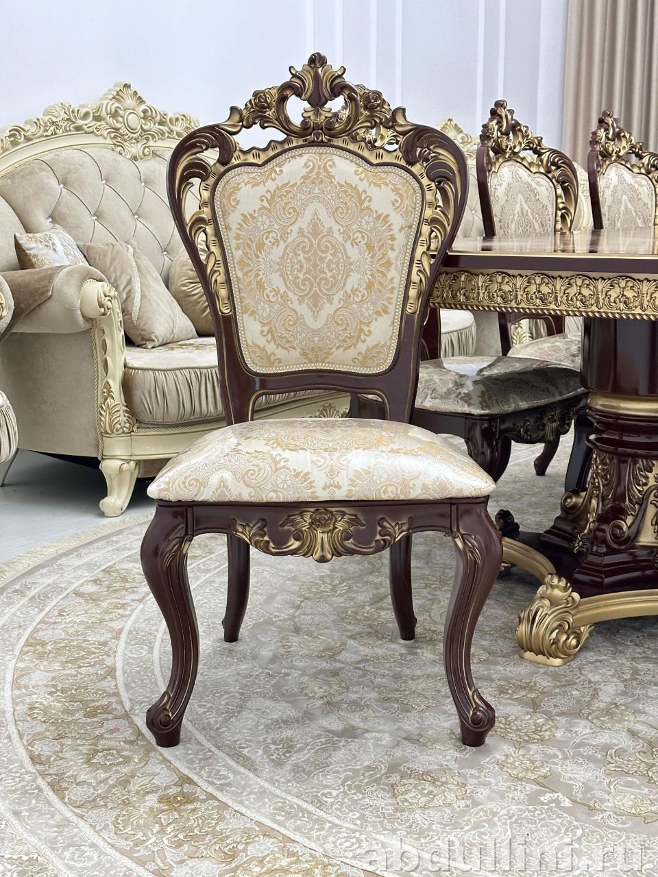 Обеденный стол Голд и стулья Шейх — купить в Дагестане — купить в Дагестане — фото 4