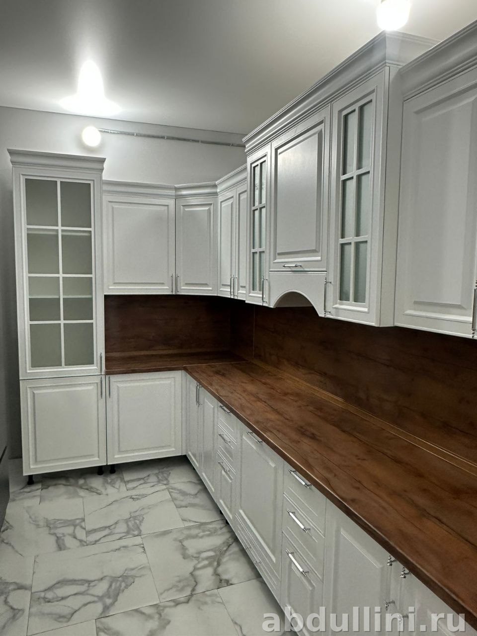 Кухонный гарнитур Жасмин 2421 белый — купить в Дагестане Жасмин 2421 — купить в Дагестане — фото 2