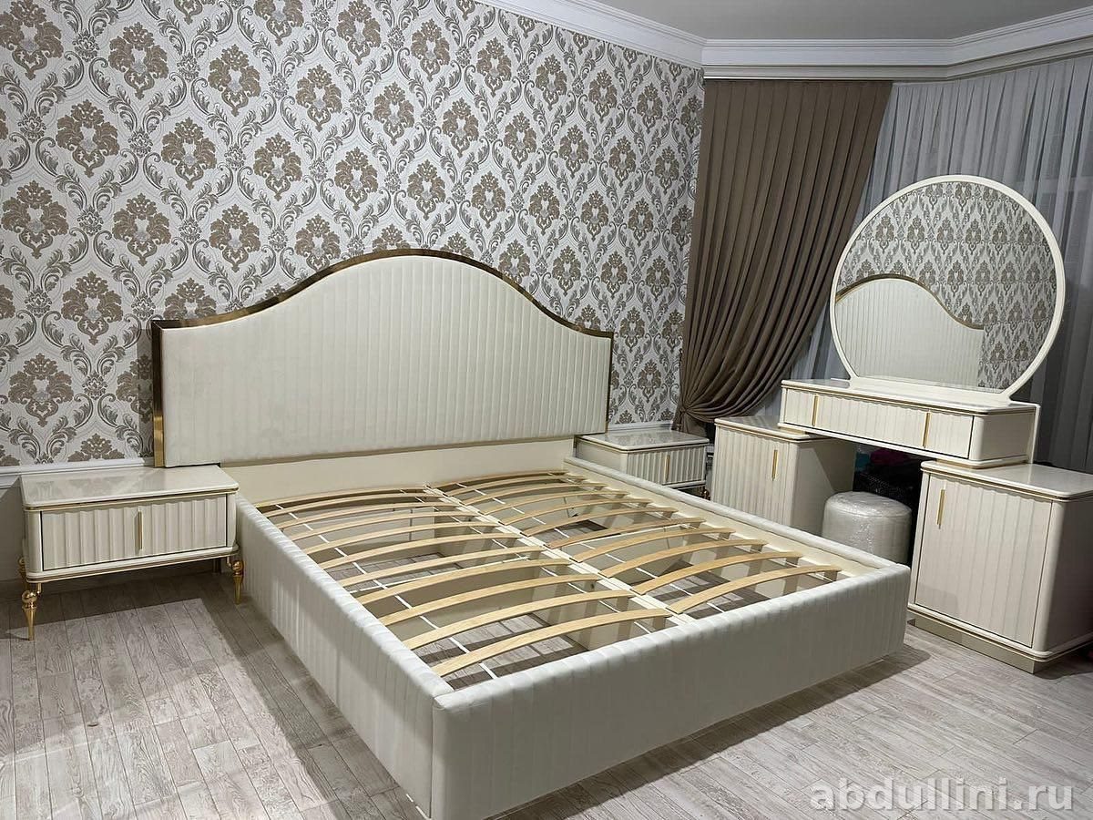 Купить мебель для спальни 2450 в Дагестане — крем глянец (глянец) — купить в Дагестане — фото 1
