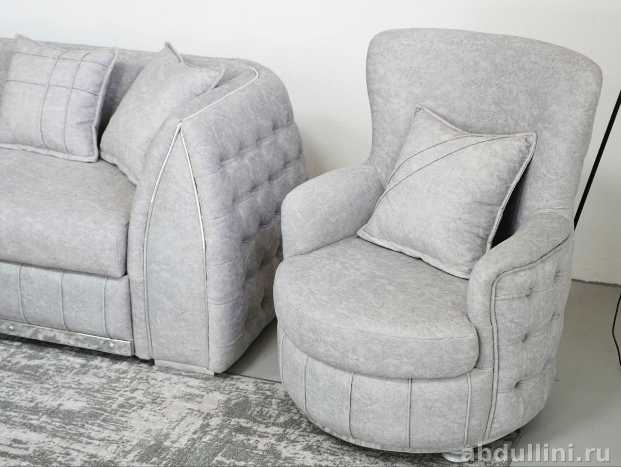 Мебельный комплект Salerno 2517: диван, кресла, столики в Дагестане — купить в Дагестане — фото 3