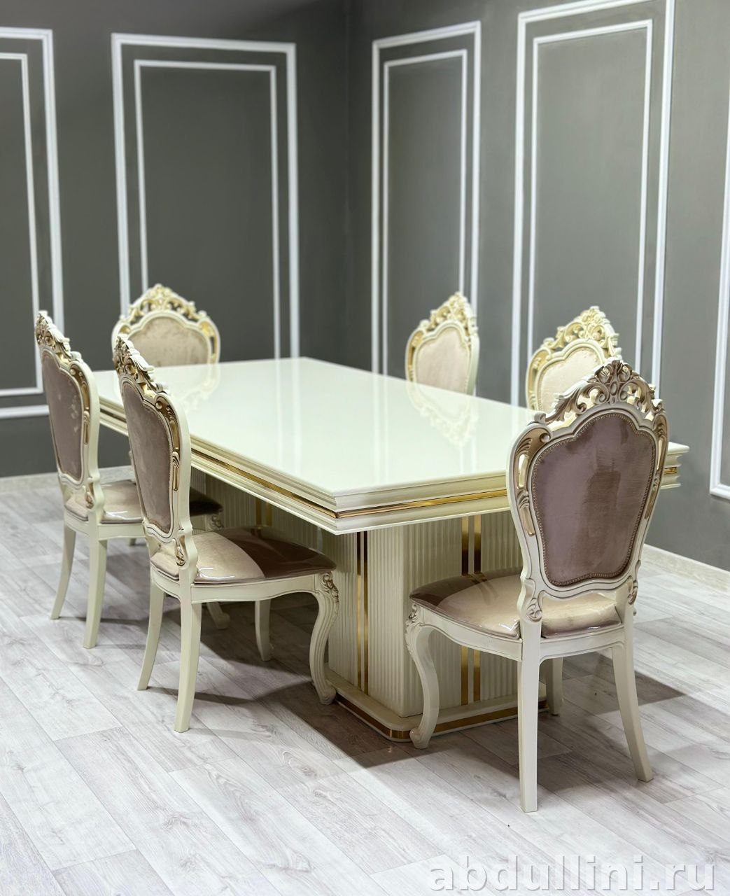 Обеденный стол Бостон и стулья Мини-шейх в Дагестане (Бостон, Мини-шейх) — купить в Дагестане — фото 1