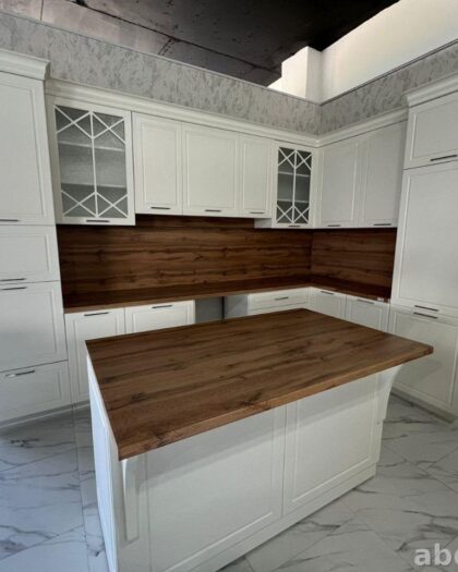 Кухонный гарнитур 2684 в светлом креме — мебель на заказ в Дагестане — купить в Дагестане — фото 1