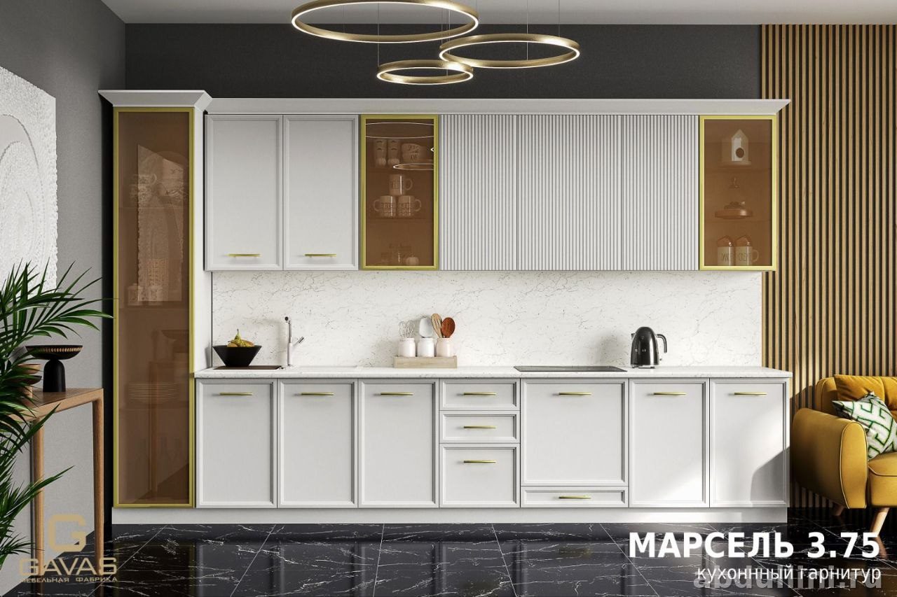 Кухонный гарнитур 2711 Марсель — мебель на заказ в Дагестане — купить в Дагестане